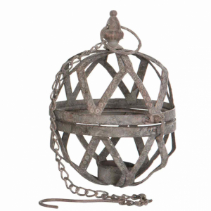 Ljusklot med kedja,  25 cm hög