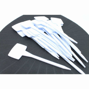 Skyltar, vita. 20 cm. ( 24 st )