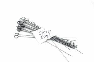 Etiketthållare i metall. 25 st