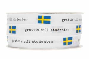 Grattis till studenten, 12 mm. (3 meter)