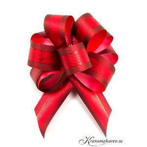 Dragrosett. Röd/Bordeaux 3 st