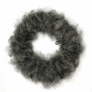 Ullkrans mörkgrå ca 26 cm