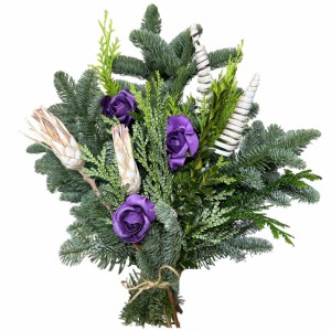 Stor dekorerad ädelrisbukett ca 55 x 45 cm