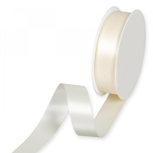 Cremefärgat satinband, 25 mm ( 3meter)