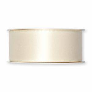 Cremefärgat satinband, 40 mm ( 3 meter)