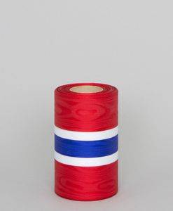 Band i norska flaggans färger, 150 mm