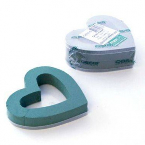 Oasis hjärta, öppen. 18 cm. 2 stycken