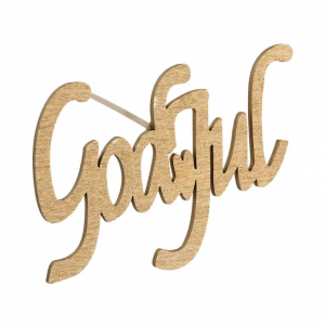 God Jul/stick guldflammiga, 10 cm