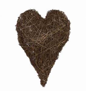 Salimhjärta. 24x18 cm. 