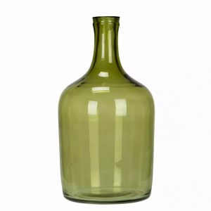 Glasflaska Grön 25 cm