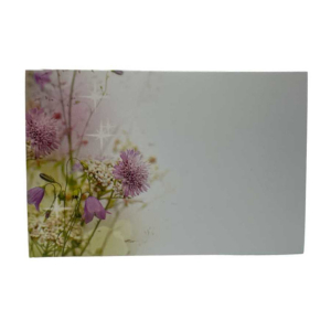 Blomsterkort med ängsblommor 50st