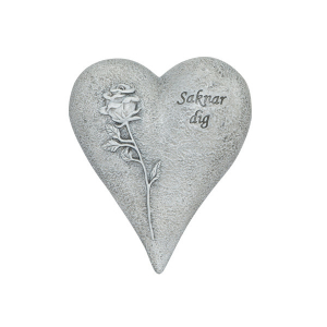 Gravdekoration Hjärta - Saknar dig