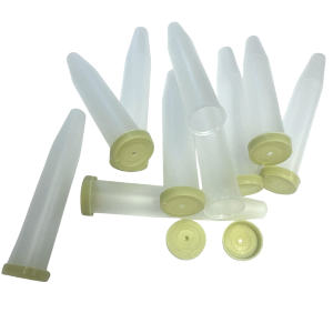 Provrör/vaser 11 x 2.2 cm. 10 st