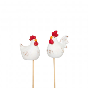 Tupp och Höna, ca 6 cm