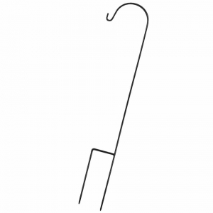 Spjut till hängande gravlykta, dubbelfot, silvergrå