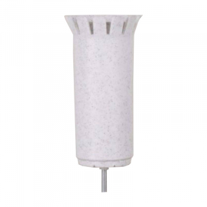 Gravvas, ljusgrå, 17 cm hög