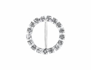 Dekorativa spännen, runda, 2-pack