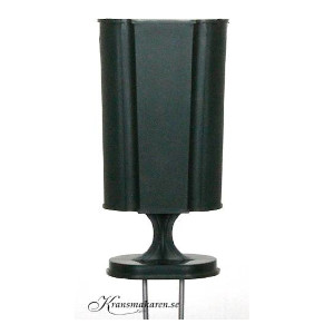 Gravvas, grön. ca 26 cm hög.