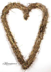 Halmhjärta, 42 cm