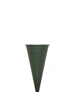 Gravvas, strut, grön. 23 cm hög