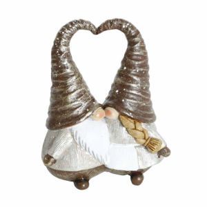 Tomtepar Hjärta / Pussas