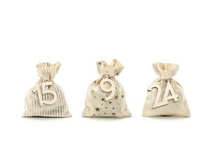 Adventskalender, påsar. Mix