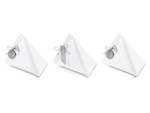 Presentask vit 10x9x9cm 6st