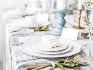 Presentaskar vita 6 cm 10st