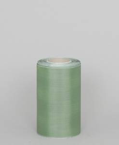 Silvergrönt band, 150 mm. 25m/rulle