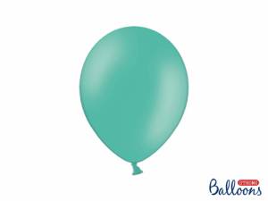 Ballonger i pastellfärger, Aquamarin, 27 cm. (10 st)