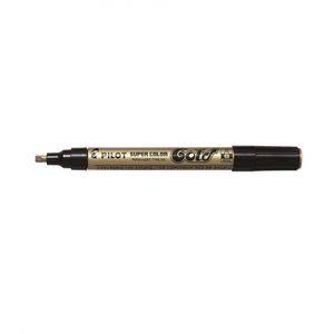 Lackpenna / märkpenna, Guldfärgad (Bred)
