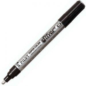 Lackpenna / märkpenna, Silverfärgad (Medium)