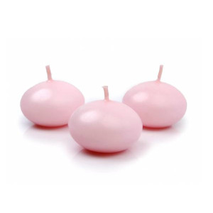 Rosa flytljus 10-pack – dekorativa ljus ca 4 cm