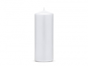 Vita blockljus 15 x 6 cm