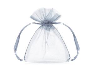 Organzapåsar, Silver, 20 st, ca 10 x 7,5 cm