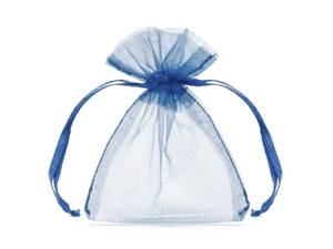 Organzapåsar, Mörkblå, 20 st, ca 10 x 7,5 cm