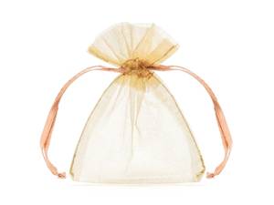 Organzapåsar, Laxfärgad, 20 st, ca 10 x 7,5 cm