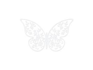Fjärilsdekoration 6,5x4cm 10st