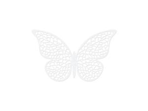 Fjärilsdekoration 6,5x4cm 10st