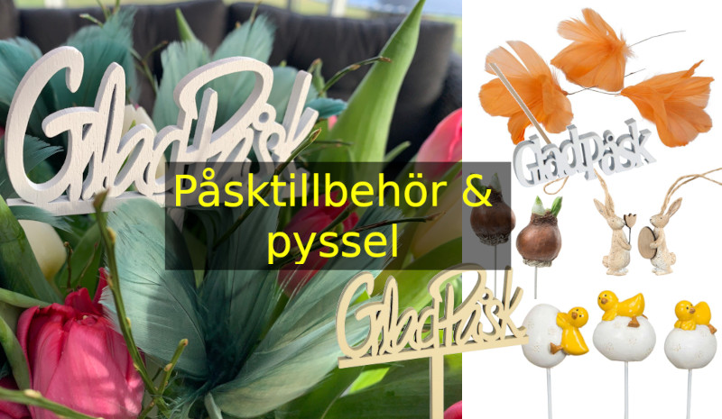 Påskpynt och pyssel