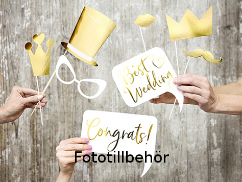 Fototillbehör för festens fotografering