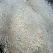 Sisal, Offwhite/naturfärgad, 500g Sisal, Offwhite/naturfärgad, 500g