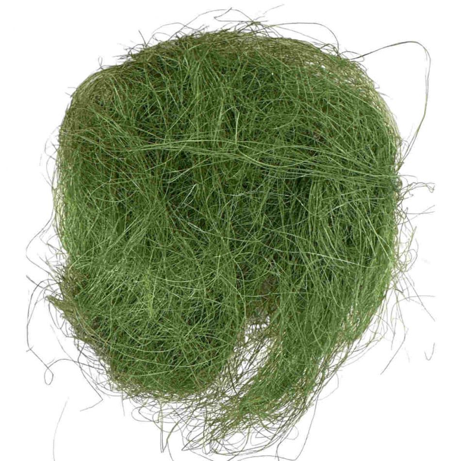 Sisal, olivgrön, 20g