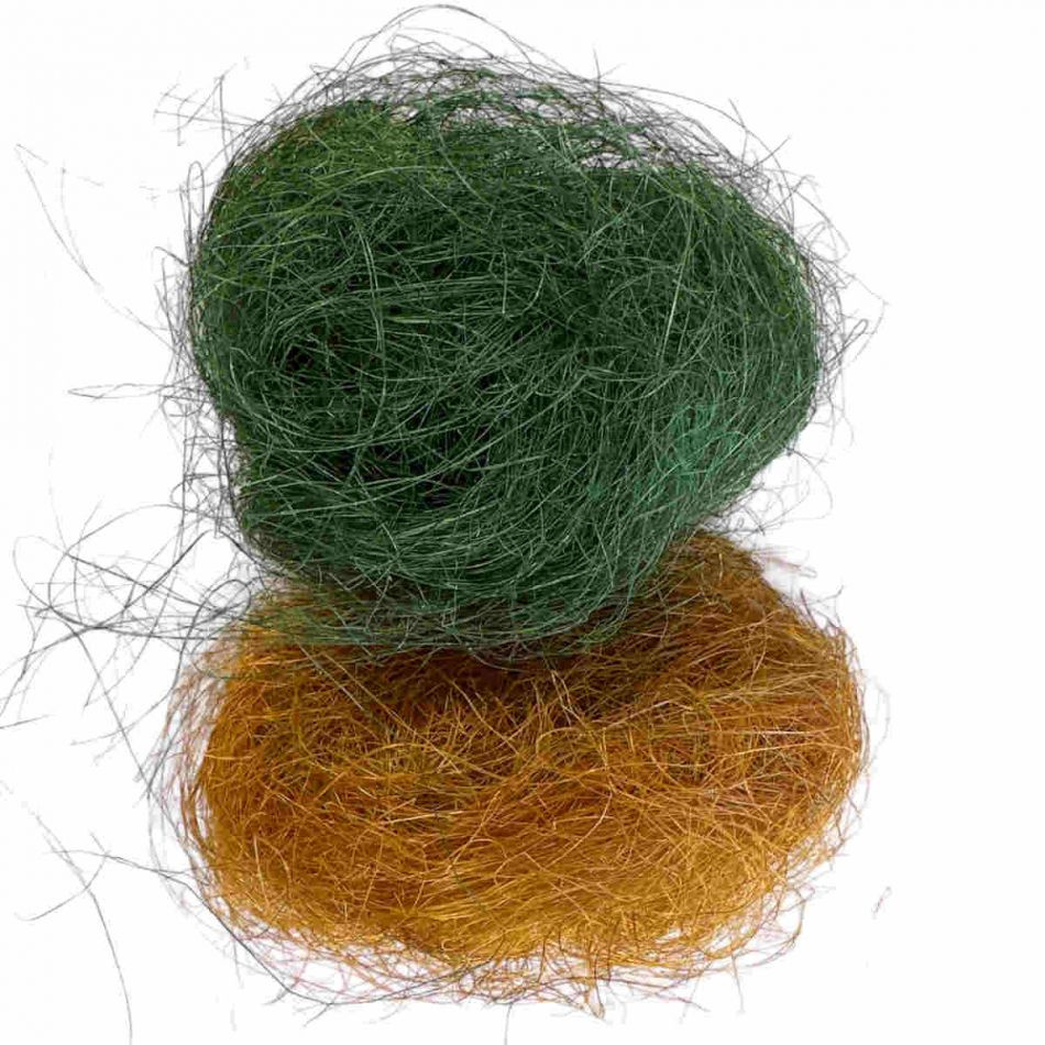 Sisal, Skogsgrön och terrakotta, 20g