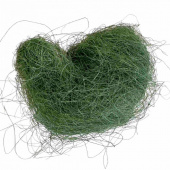 Sisalfiber mossgrön/skogsgrön 500 g Sisalfiber mossgrön/skogsgrön 500 g