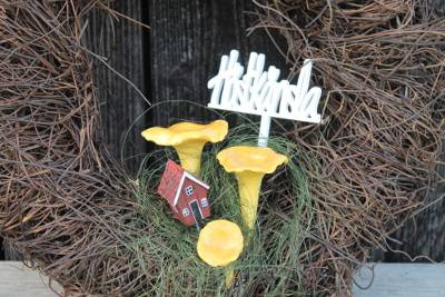 grön sisalfiber i kransar