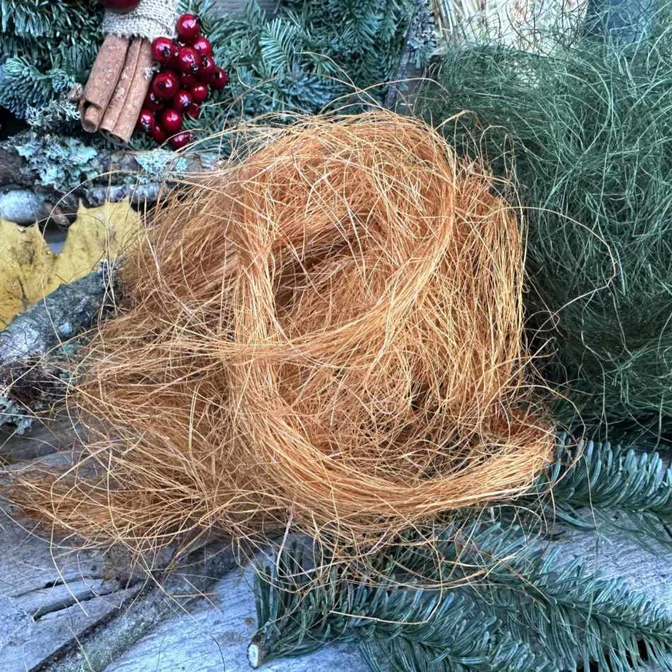 Sisal, mörk terrakotta, 20g