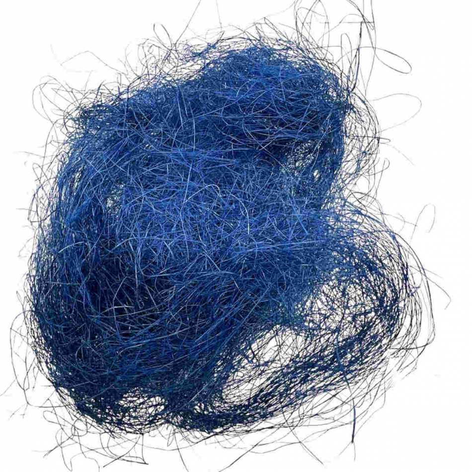 Sisal, mörkblå, 500g