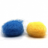 Sisal, Ljusblå och Gul mix 20g Sisal, Ljusblå och Gul mix 20g