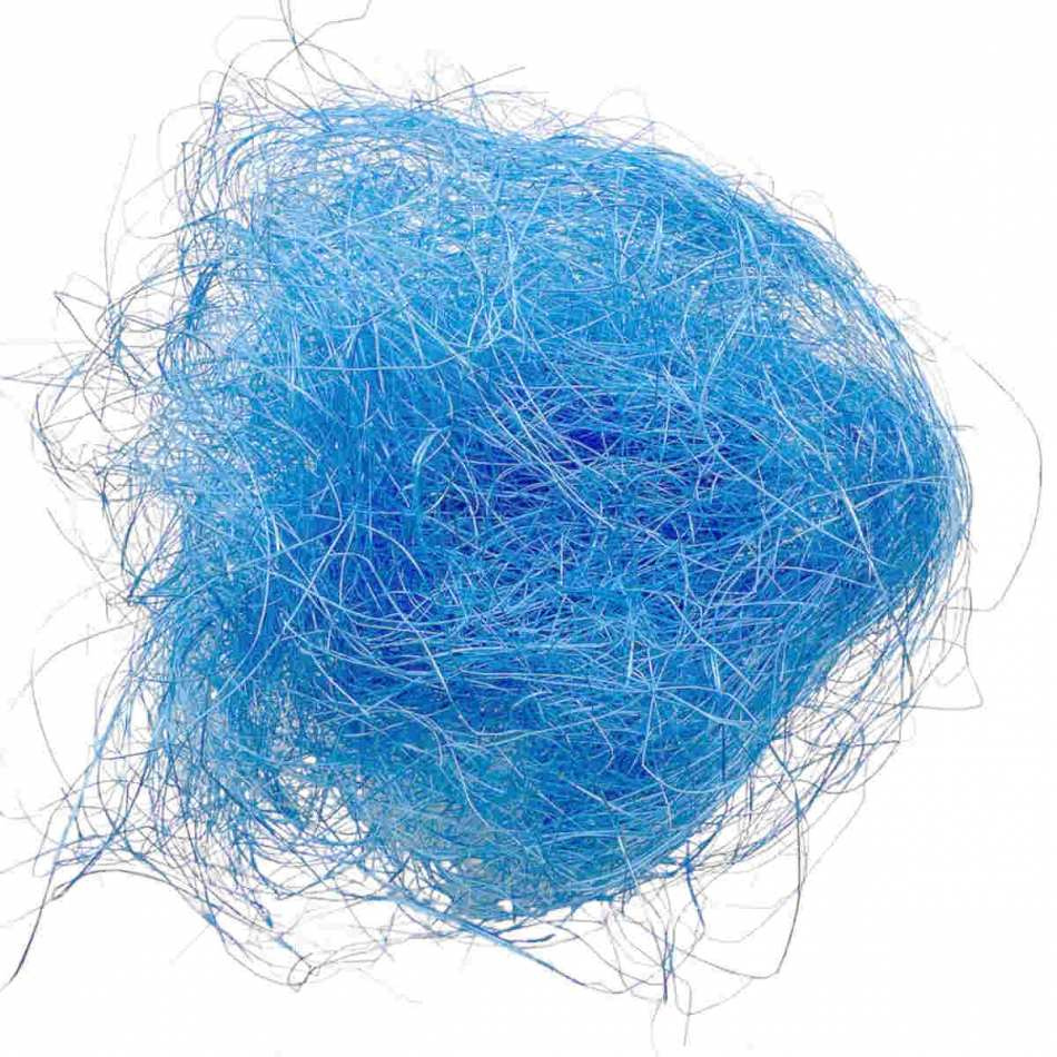 Sisal, ljusblå, 20g